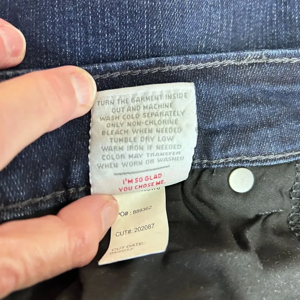 Torrid Women's Blue Denim Mid-Rise Boyfriend Jeans Size 18R - Picture 10 of 14